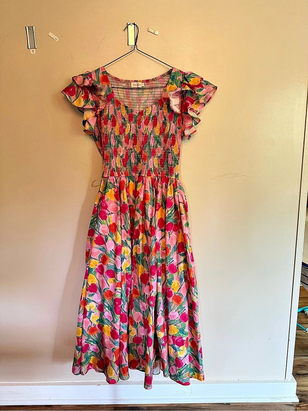 Ivy City Co Hattie Dress in Tulips